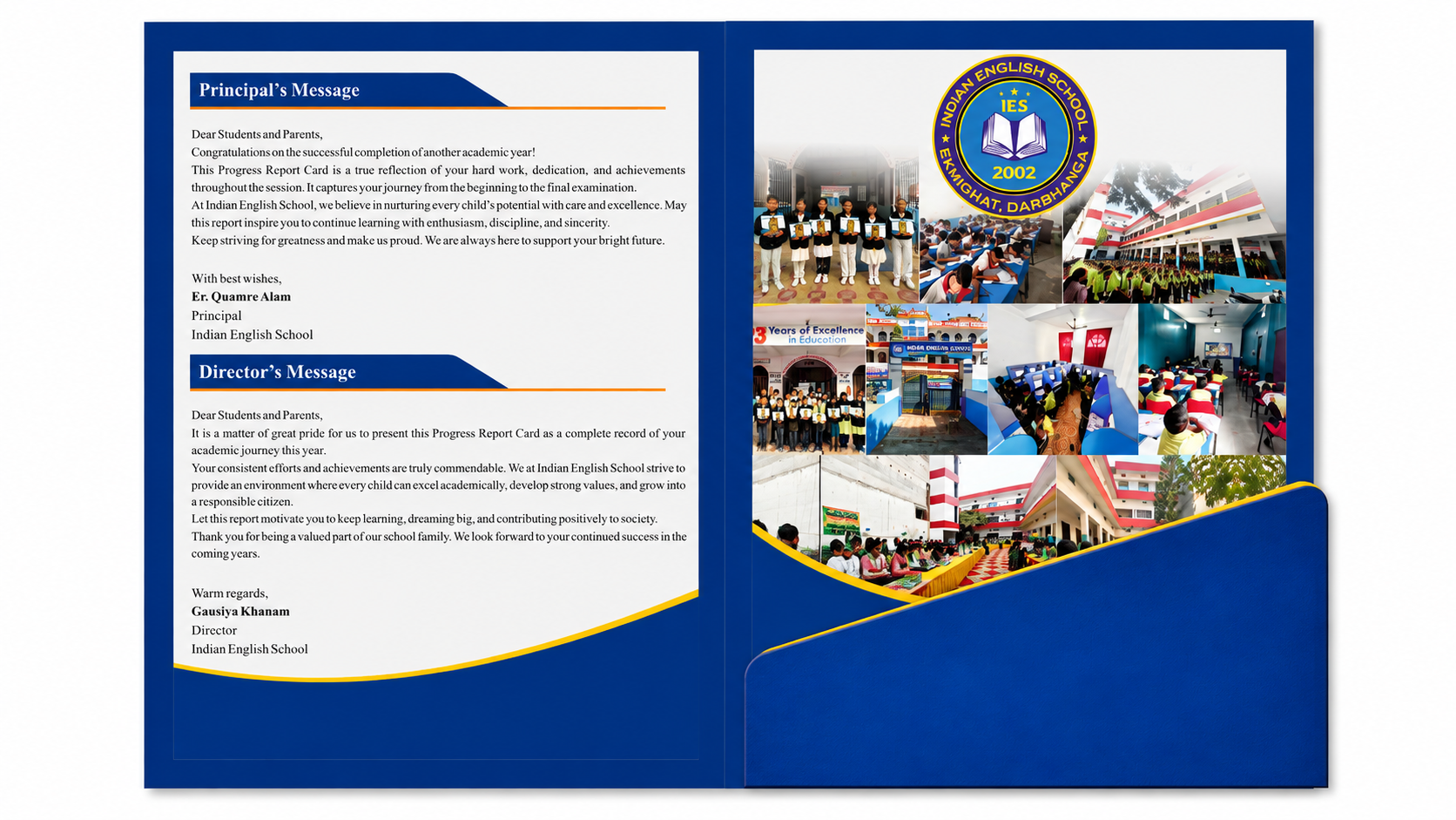 Custom Printed School Folder - View 2